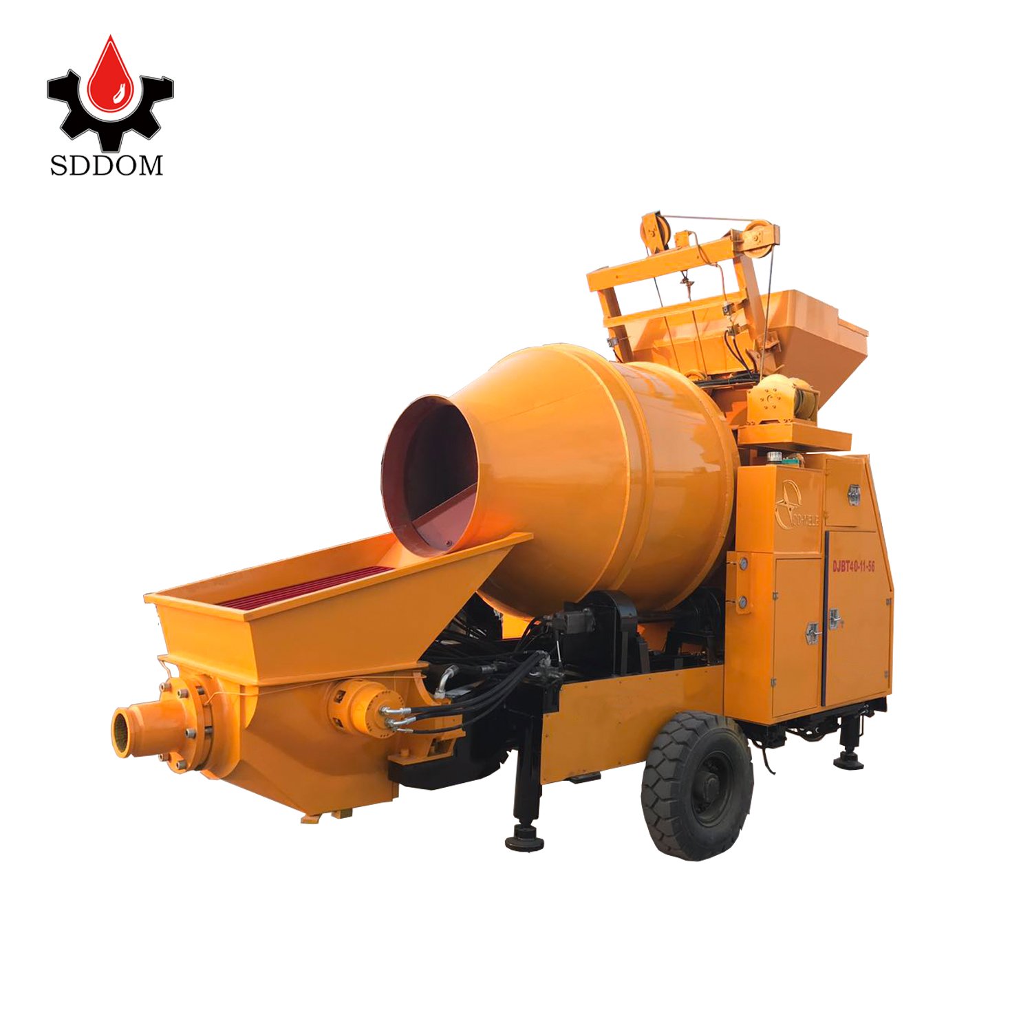 concrete mortar pump high speed mini small concrete mixer with price machine mixing truck parts pipe concrete pump