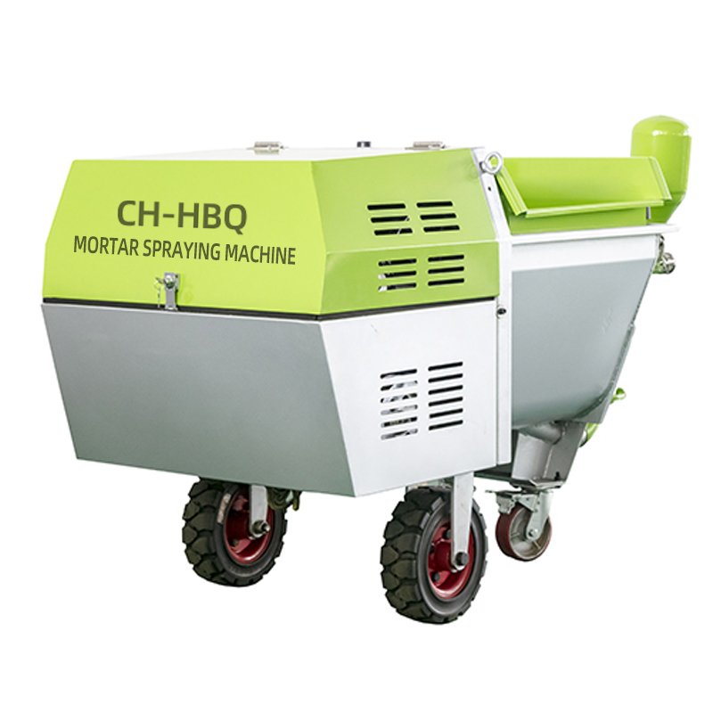 Mortar spray machine construction site cement powder wall plaster concrete plunger spraying machine