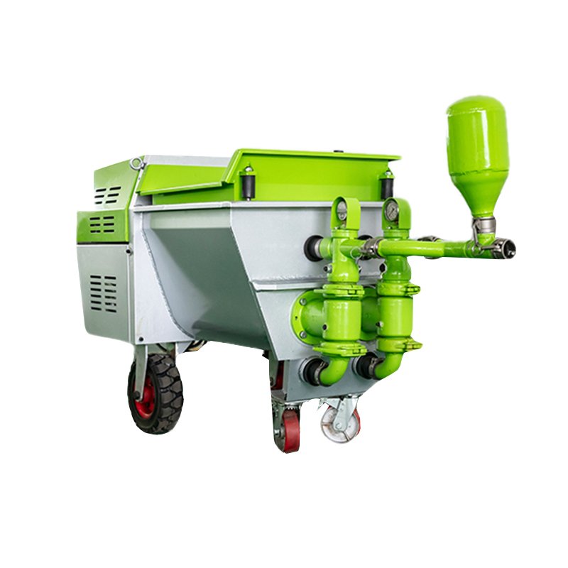 Mortar spray machine construction site cement powder wall plaster concrete plunger spraying machine