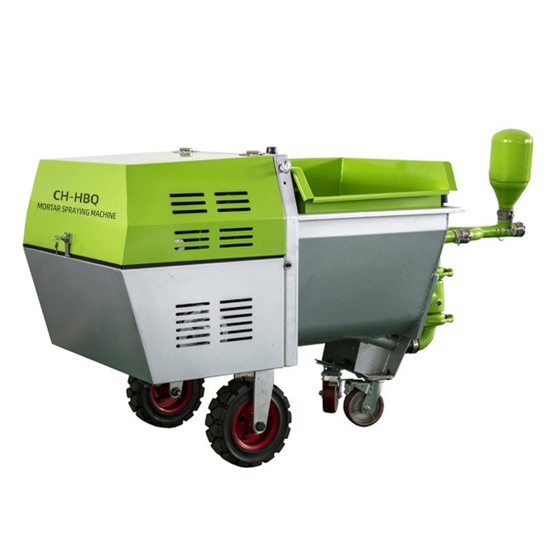 Mortar spray machine construction site cement powder wall plaster concrete plunger spraying machine