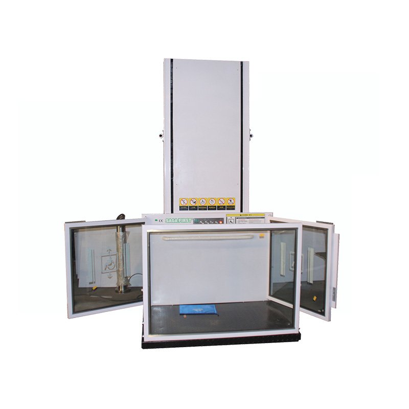 Cheap House Elevator For 2-5 Person Residential Elevator Home Lift Price With Glass Shaft