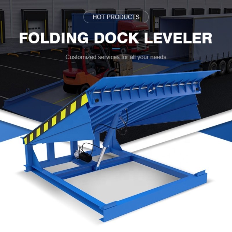High Configuration Electrical Dock Leveler/Dock Ramp Stationery Dock Leveller New Motor High Products Hydraulic Platform