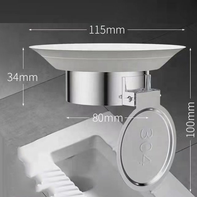 Toilet direct type insect proof and odor proof stainless steel corrosion-resistant floor drain with rubber sealing ring