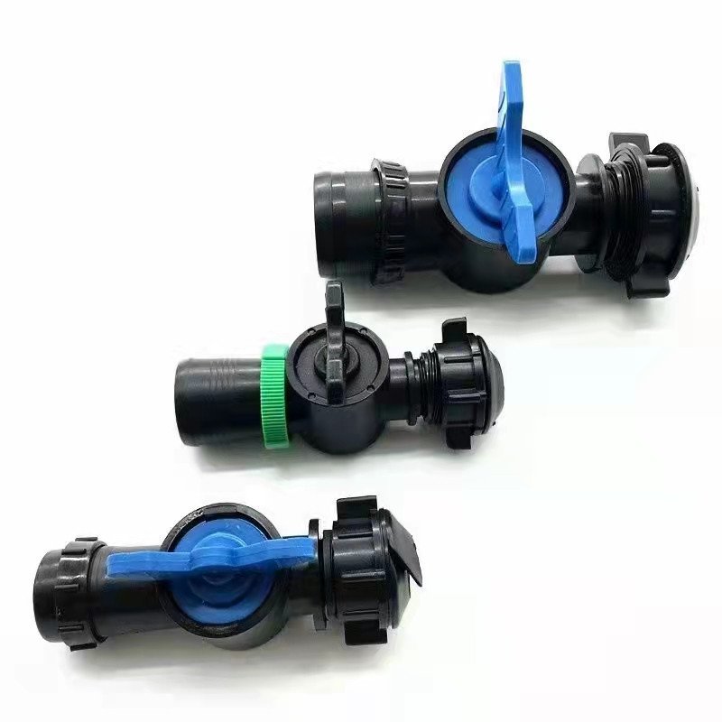 DN 25mm 28mm 32mm Barb Offtake Valve For Water Control Lock Ring Offtake Valves
