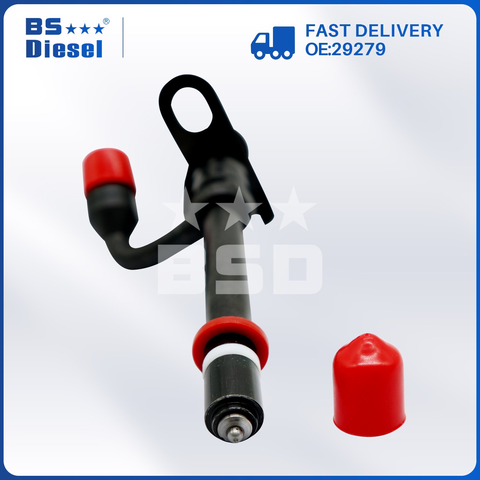 Hot Sale Autoparts Pencil Fuel Injector Nozzle RE48786 29279 Diesel Injector For John-Deere 3029D Engine Parts