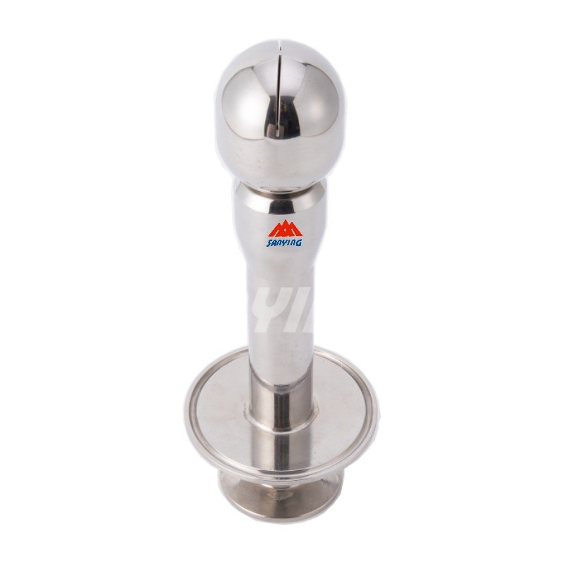 1.5in Rotating Spray Ball 304 Stainless Steel 360 degrees Rotatable Cleaning Ball