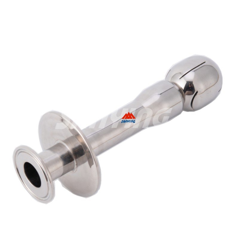 1.5in Rotating Spray Ball 304 Stainless Steel 360 degrees Rotatable Cleaning Ball
