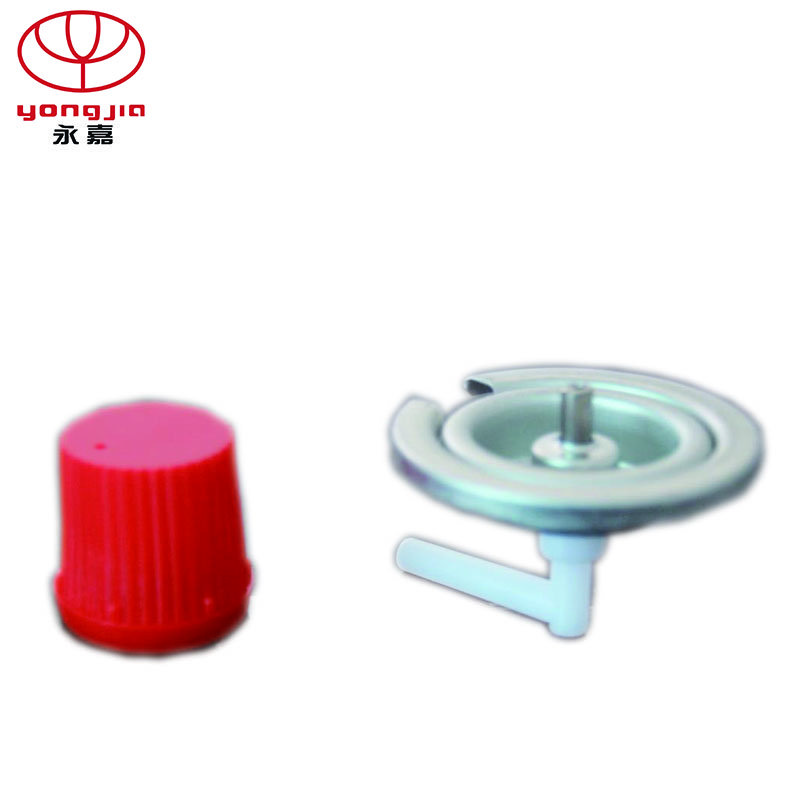 Wholesale lockable gas cooking spray valve and lid for aerosol gas cans
