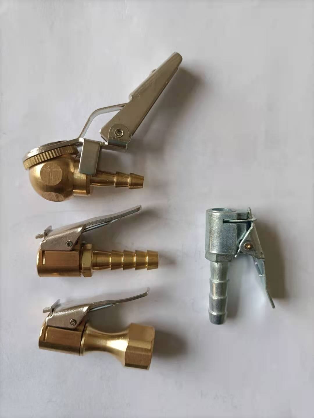 Brass Tire Repair Tool Air Chucks With Clip AC-01