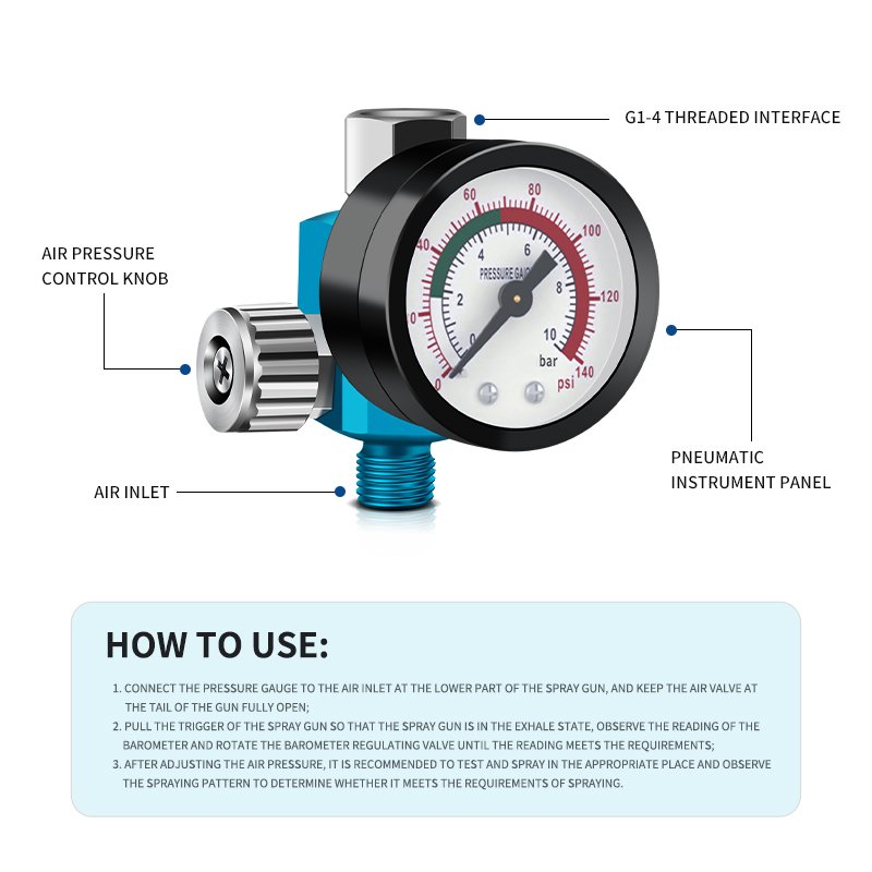 GEYE MF07 air compressor water and oil separator spray gun AIR FILTER