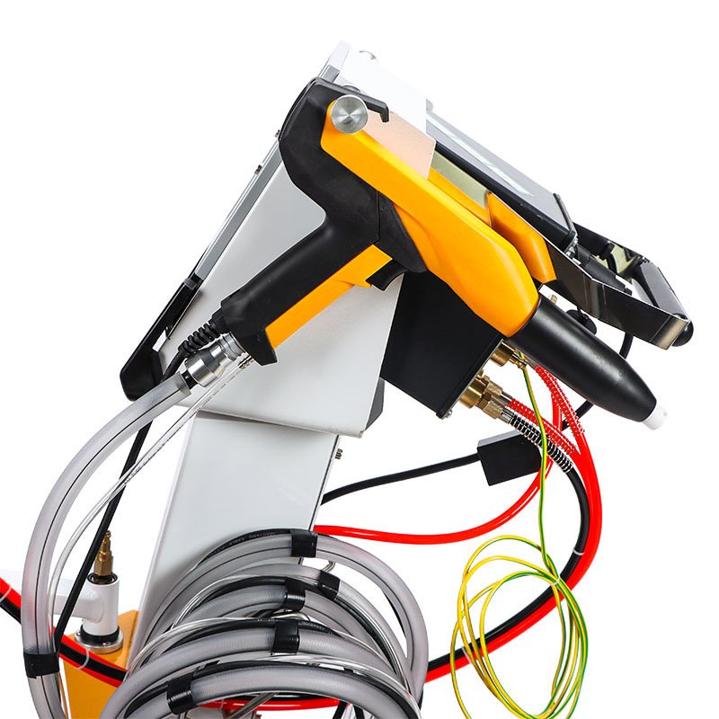 Electrostatic box feed digital valve control powder coating machine for quick color change