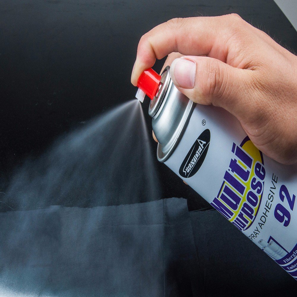 Industrial Clear Resin Temporary Spray Adhesive for Fiberglass Leather Woodworking for Construction Packing Bonding Low Odor