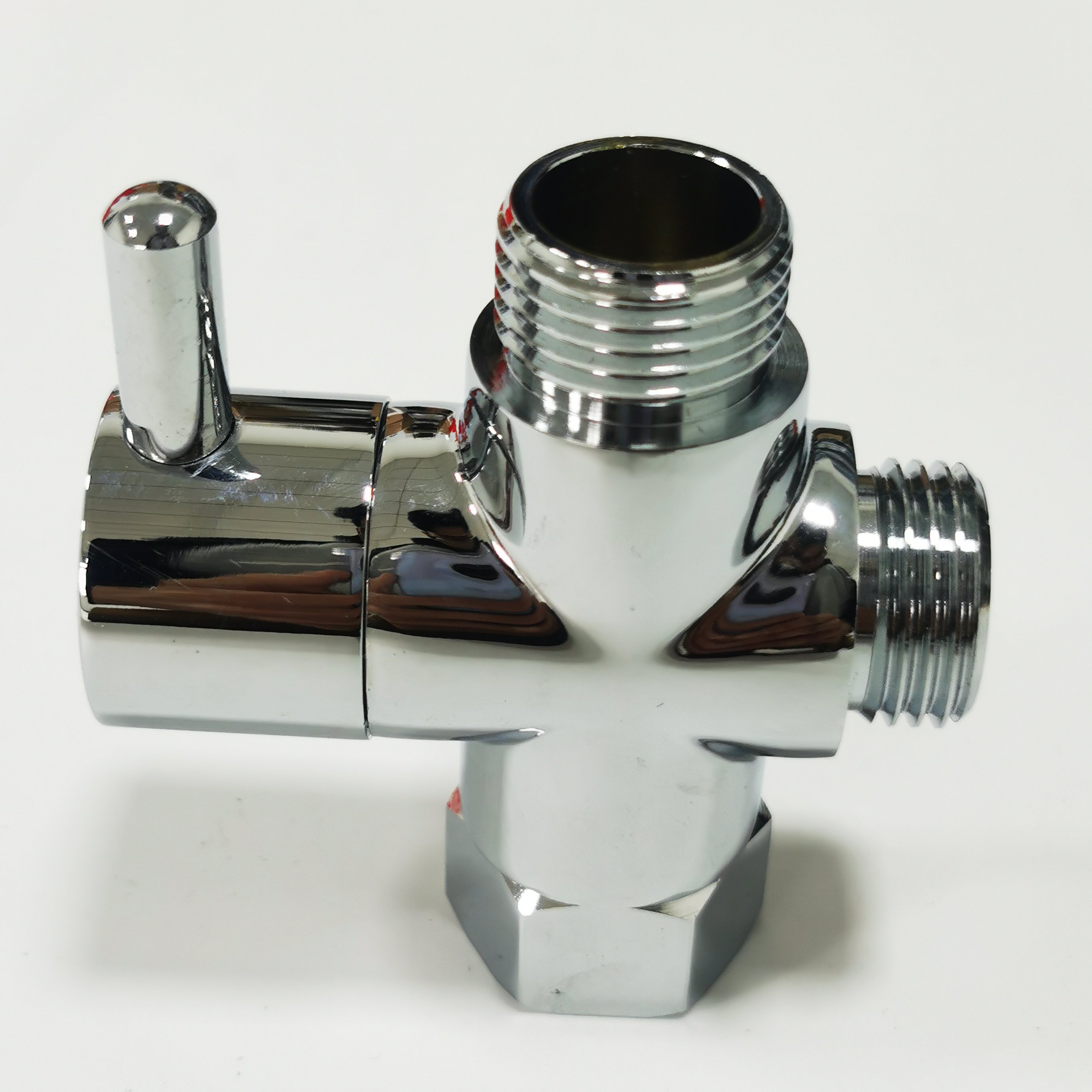 Faucet accessories for Bathroom Shower Arm Diverter Valve for Hand Held Showerhead and Fixed Spray Head