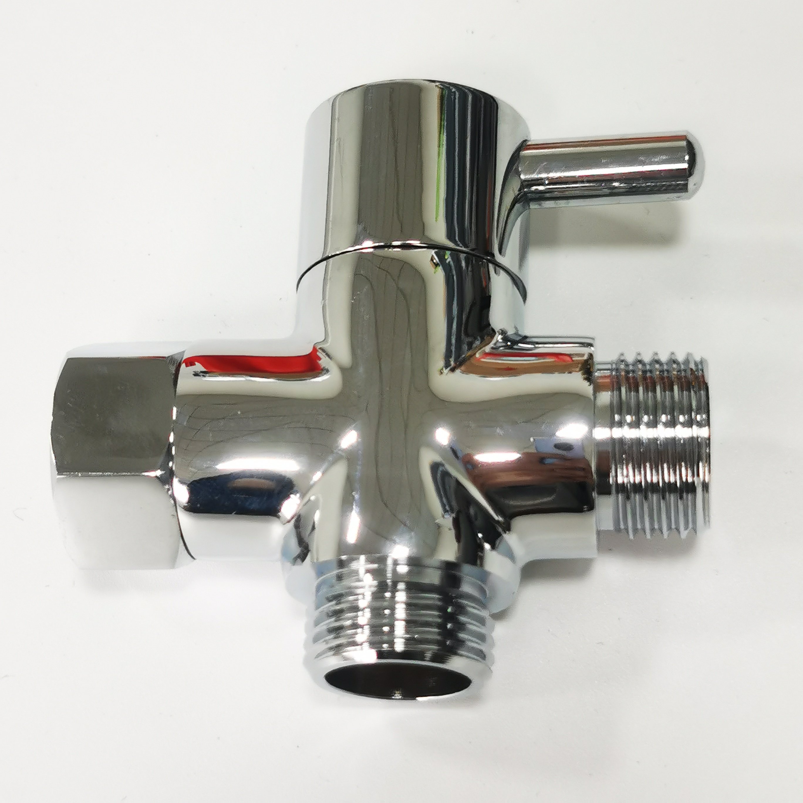 Faucet accessories for Bathroom Shower Arm Diverter Valve for Hand Held Showerhead and Fixed Spray Head