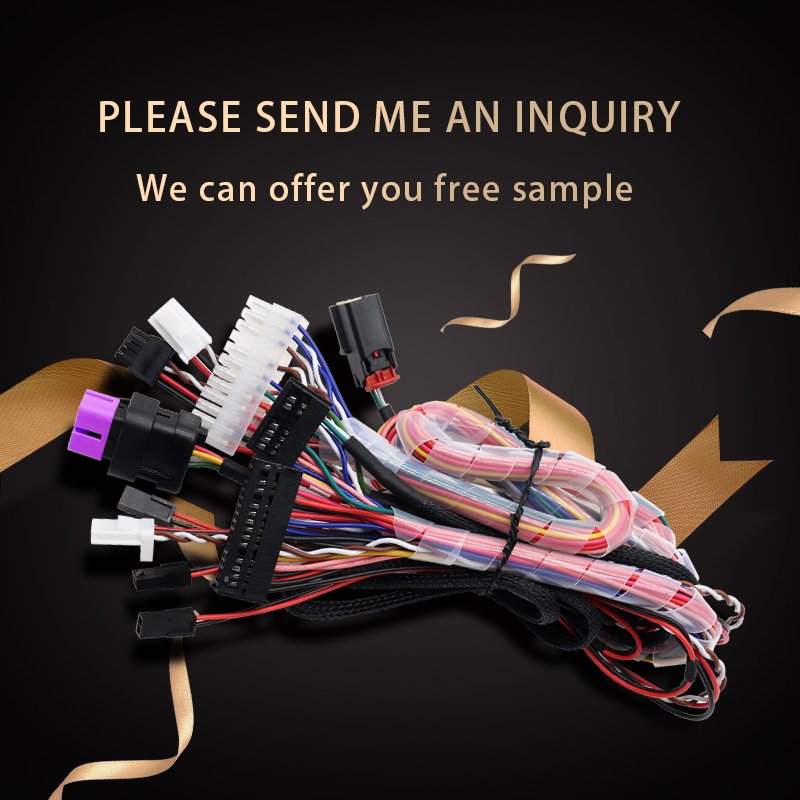Factory Supply High Quality Fuels In Spray Valve Wiring Harness Connector Plug Pigtail Wires Cable