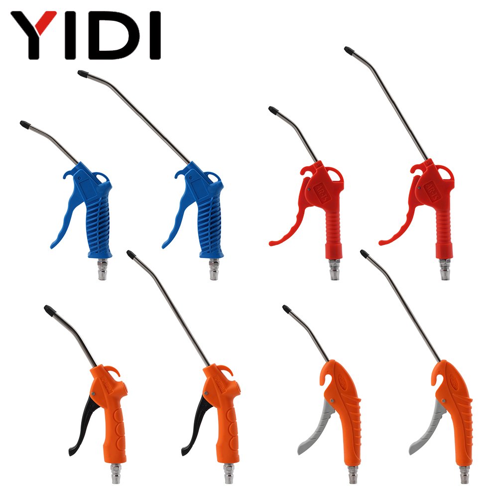 YIDI EU JP Air Blow Gun Blowing Airsoft Guns Hand Held Pneumatic Cleaning Tool Tools Dust Spray 1/4 Port Duster Clean