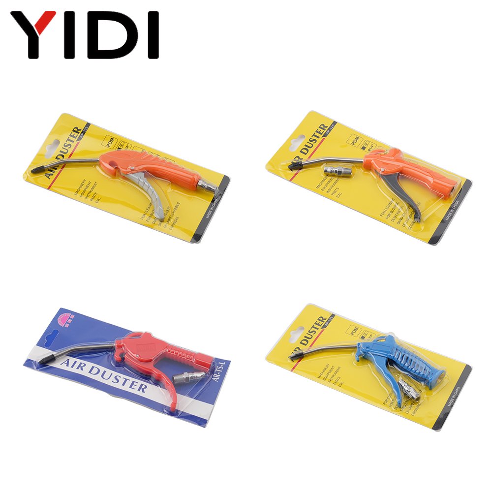 YIDI EU JP Air Blow Gun Blowing Airsoft Guns Hand Held Pneumatic Cleaning Tool Tools Dust Spray 1/4 Port Duster Clean
