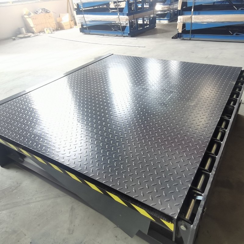 Electric 6-10Ton Loading Unloading Platform Hydraulic Dock Leveller For Truck Forklift