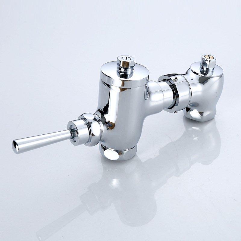 Modern Flusher Push Button Urinal Time Delay Manual Type For Close stool And Squatting Pan Flush Valve WC Flush Valve For Toilet