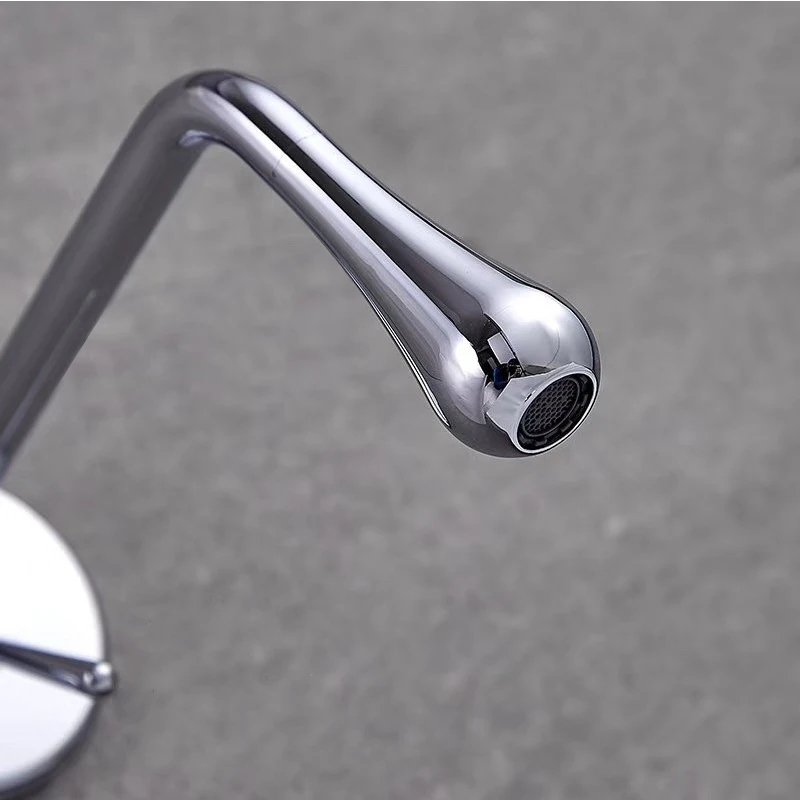 In Wall Mounted Concealed Basin Faucet Brass Valve Drop Shape Brushed Gold Grey Black Chrome Color Hot and Cold