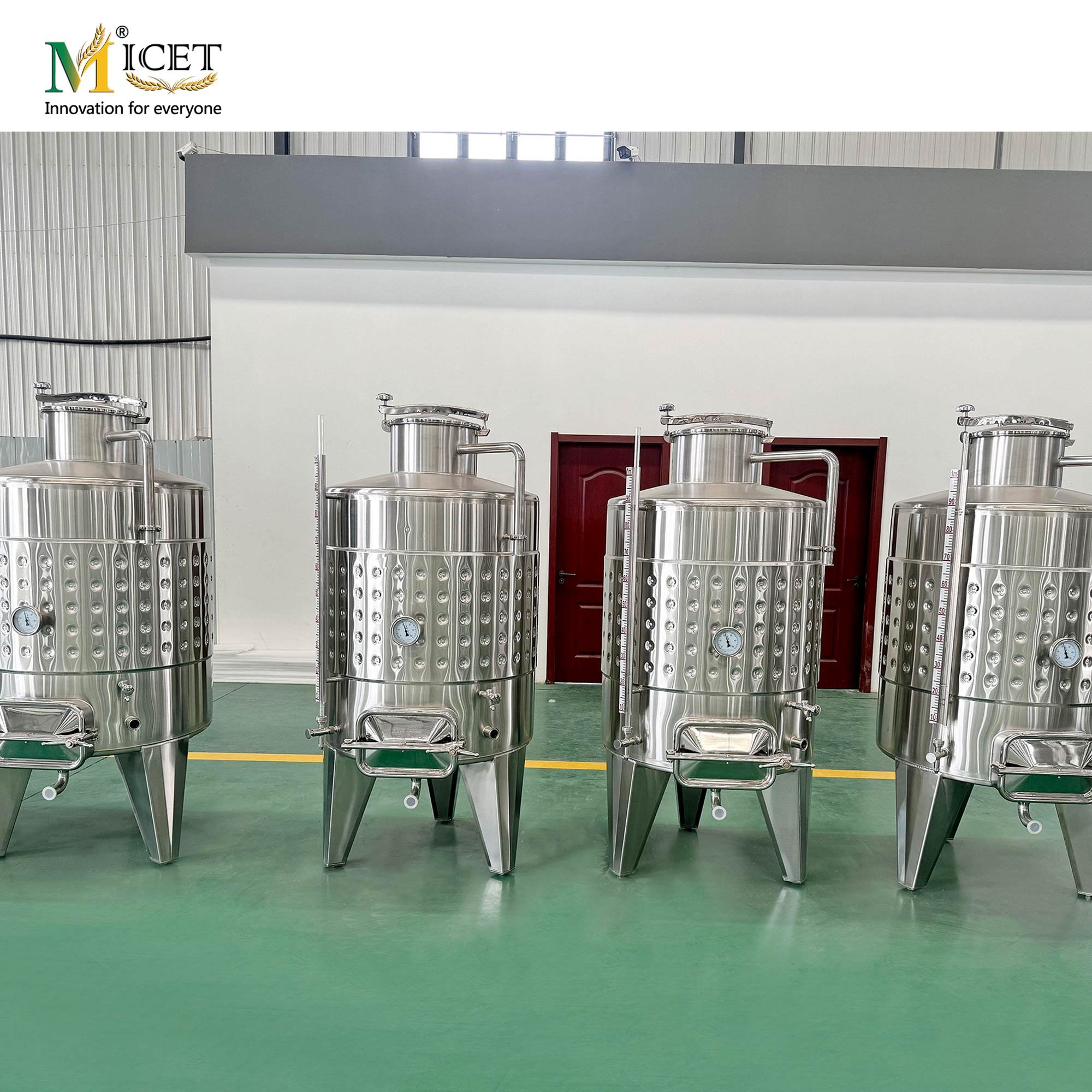 500L mini wine tank fermenter jacket pressure beer fermentation tank equipment industrial fermentation tank price