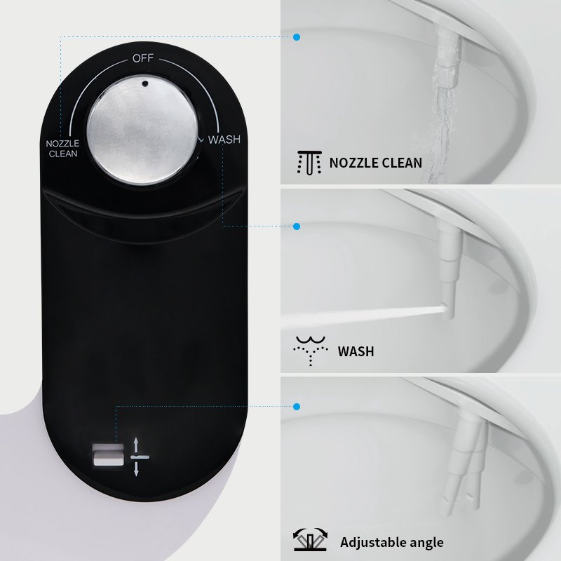 Cold Water Sprayer Manual Clean Vagina Butt Toilet Bidet Attachment Non-Electric Nozzle Self-Cleaning Smart Bidet Toilet