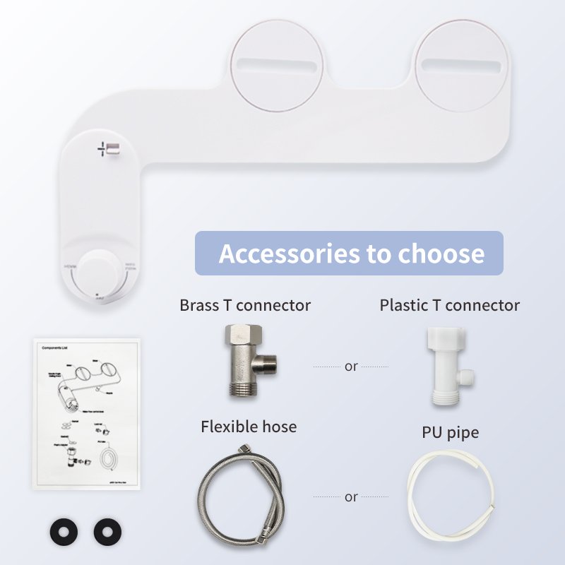 Cold Water Sprayer Manual Clean Vagina Butt Toilet Bidet Attachment Non-Electric Nozzle Self-Cleaning Smart Bidet Toilet