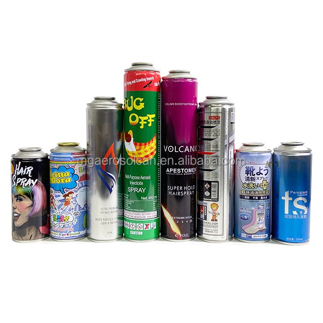 Custom Multi-size Empty Aerosol Tinplate Can Aerosol Can for Insecticidal spray