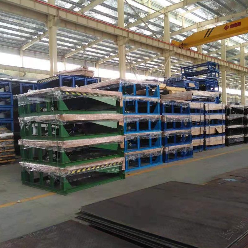 6-20T Moveable Dock Leveler Hydraulic Loading Platform Ramp Warehouse Cargo Loading Unloading Dock Leveler