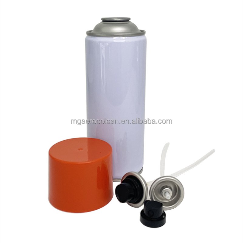 Manufacturer Aerosol Tin Can Chemical Spray Can Empty Aerosol Tin Can OEM Logo Size Aerosol Package