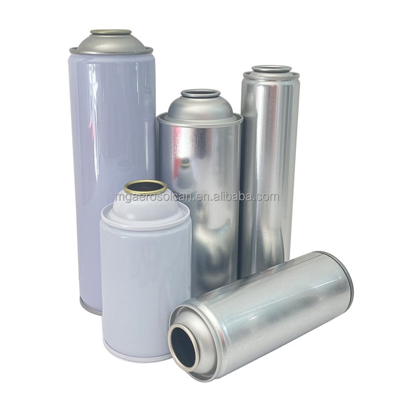 Manufacturer Aerosol Tin Can Chemical Spray Can Empty Aerosol Tin Can OEM Logo Size Aerosol Package