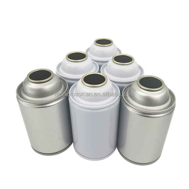 Manufacturer Aerosol Tin Can Chemical Spray Can Empty Aerosol Tin Can OEM Logo Size Aerosol Package