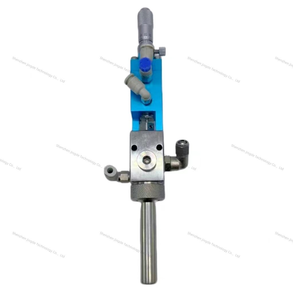 High precision mist spray glue distribution valve, needle type distribution valve, micrometer glue water distribution valve