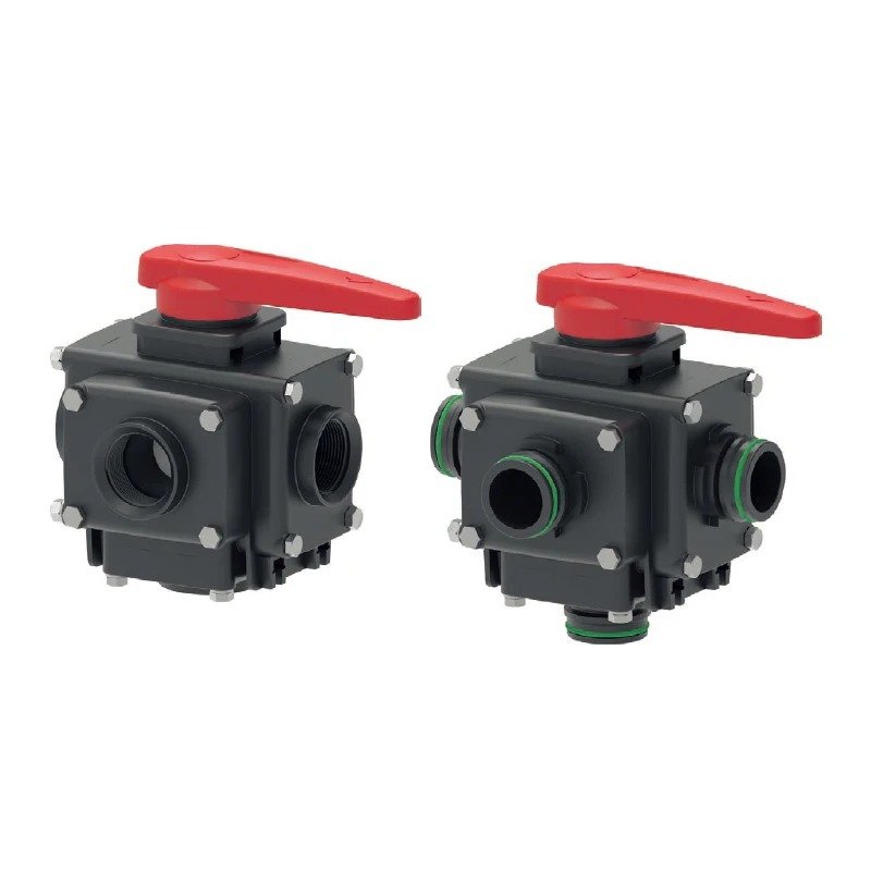 High Quality Yaoda Pipe Controller Agricultural Regulator Spray Regulator 3 Way Distributor 4 Way Valve High Pressure Filter