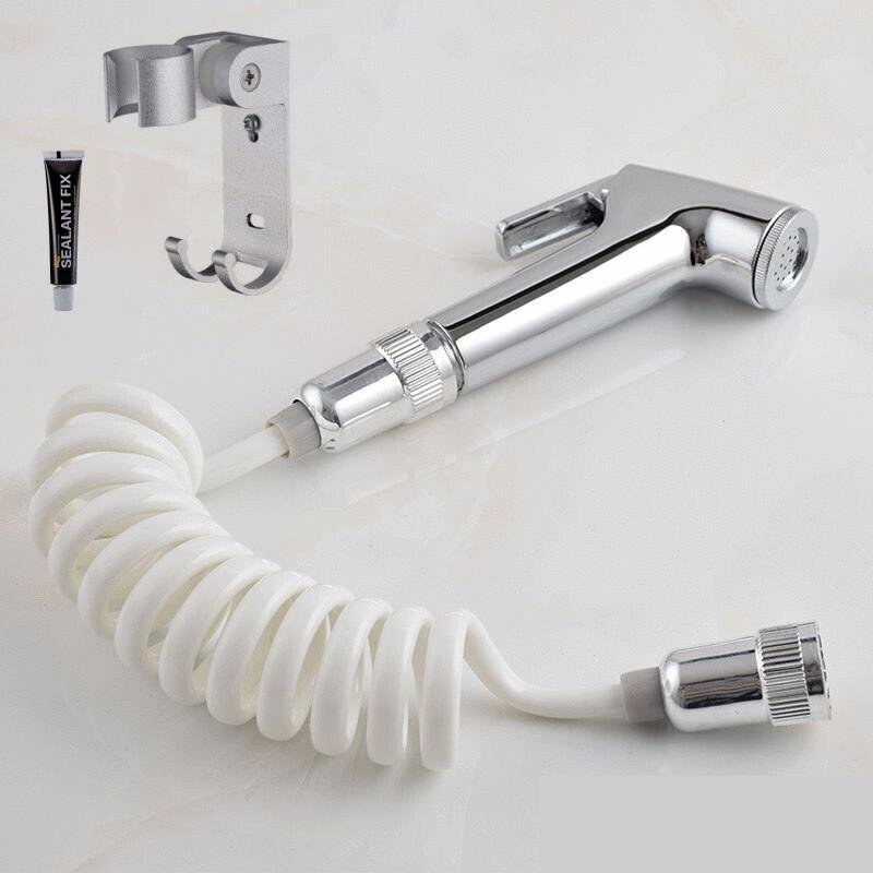 Toilet spray gun women's washer one iShattaf Set Handheld Sprayer For Bidet Spray Gun For Bathroom Toilet