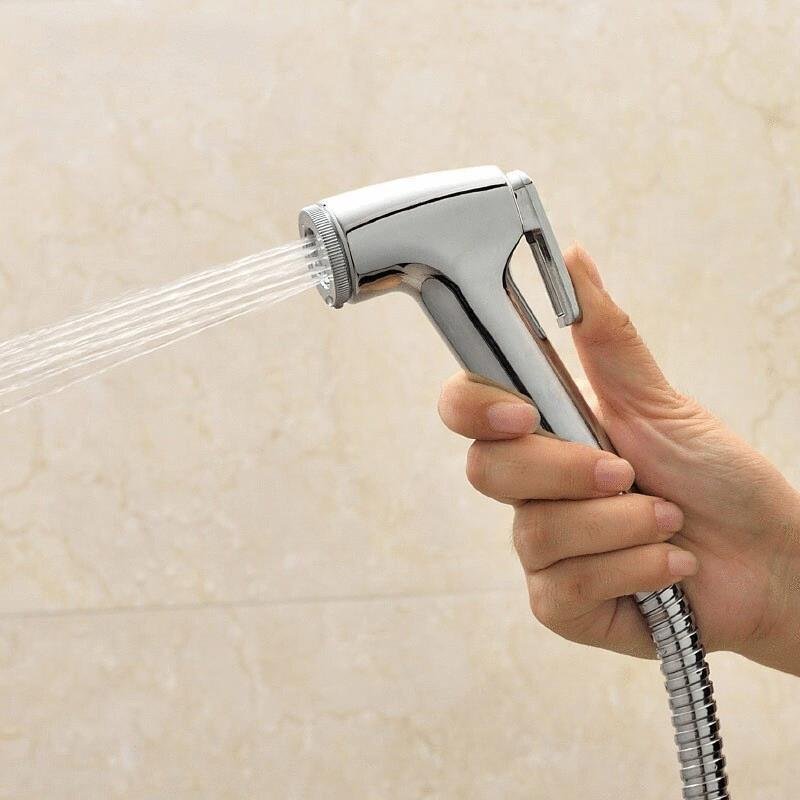 Toilet spray gun women's washer one iShattaf Set Handheld Sprayer For Bidet Spray Gun For Bathroom Toilet