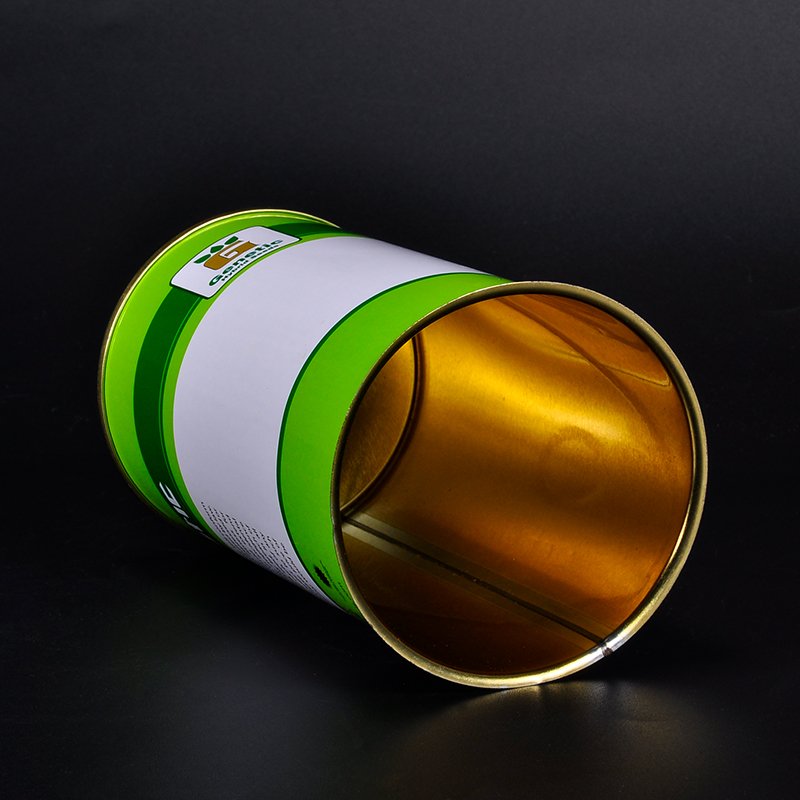 Factory Wholesale Accept Custom Tinplate Metal Tin Can for Agriculture