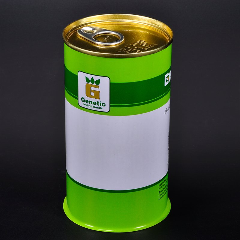 Factory Wholesale Accept Custom Tinplate Metal Tin Can for Agriculture