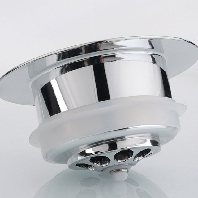 Kitchen stainless steel sink bouncing core drain, dishwasher, filter screen, vegetable sink, water blocking cover, leakage plug