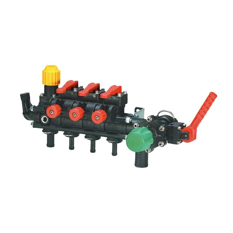 SEFREA Pvc Double 3 Way T Shape Valve Pvc True Union ARAG Ball Valve Spraying Distributing Part Boom Sprayer Accessories
