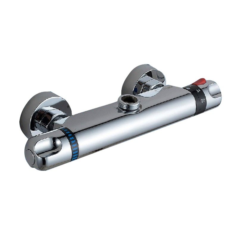 Chrome Plated Thermostatic Shower Valve Faucet Bathroom Shower Valve Wall Mounted Thermostatic Mixer Body