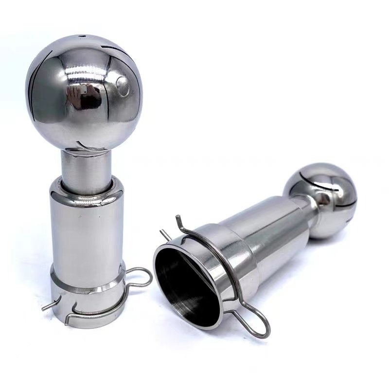 WZ Bolt type 304 and 316l spray ball stainless steel beer tank cleaning ball DIN SMS 3A