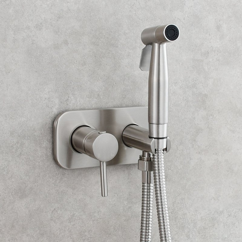 Toilet Wc Jet Shattaf Bidet Spray Muslim Handheld Sprayer Health Faucet Mixer Shower Tap Set With T-Valve For Woman Toilet