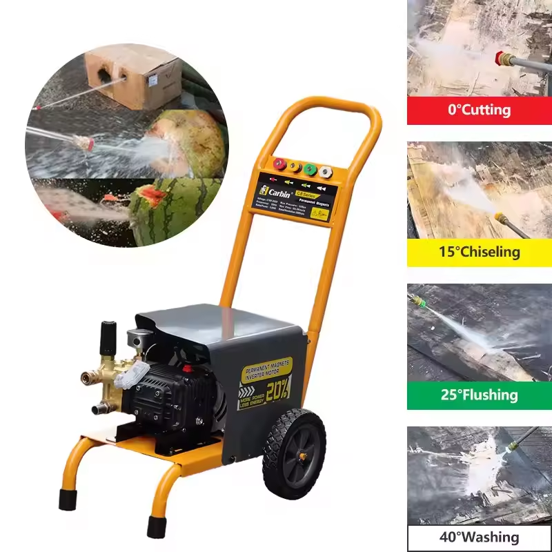 3000W 15Mpa Factory Portable Mini High Pressure Washer Electric Mobile Car Washer