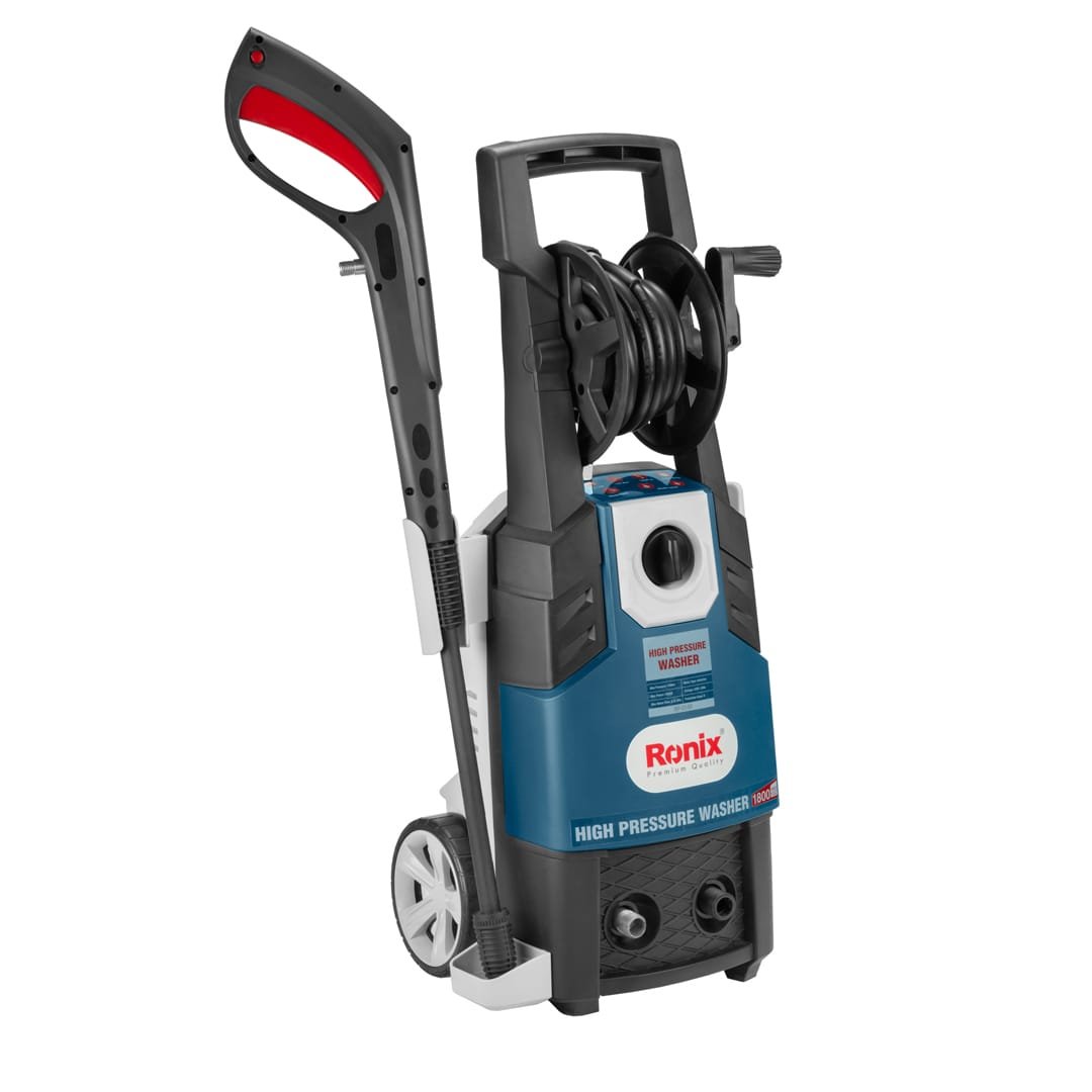 Ronix 1800W portable high pressure washer 110bar electric car washer high pressure cleaner
