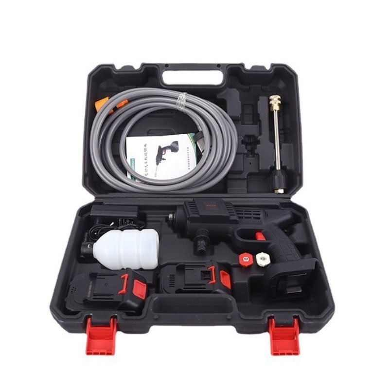2024 New Lithium Battery Cordless Car Washer Wireless Car Wash Gun Portable Car Pressure Washer Machine