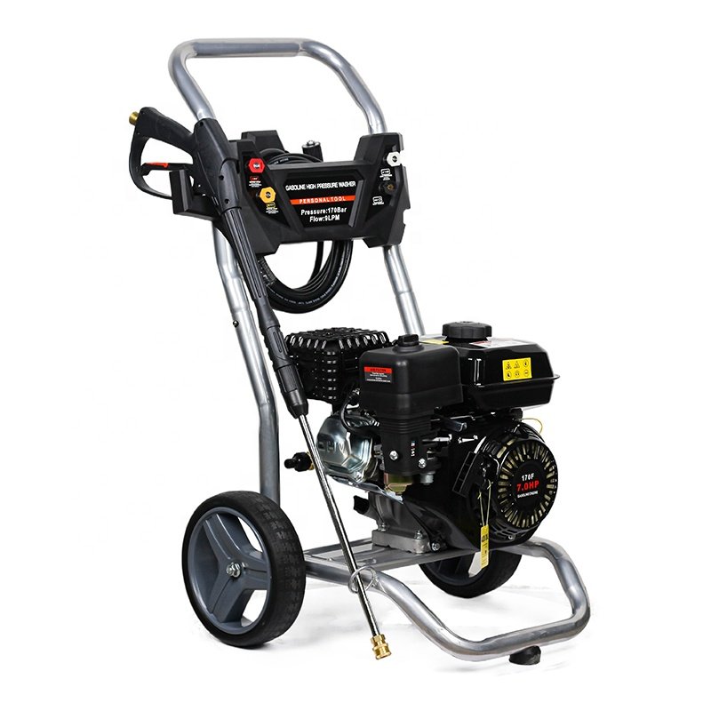 Bison(KP) BS-170D-SP Gasoline 5.1KW High Pressure Car Washer Portable Power Washer