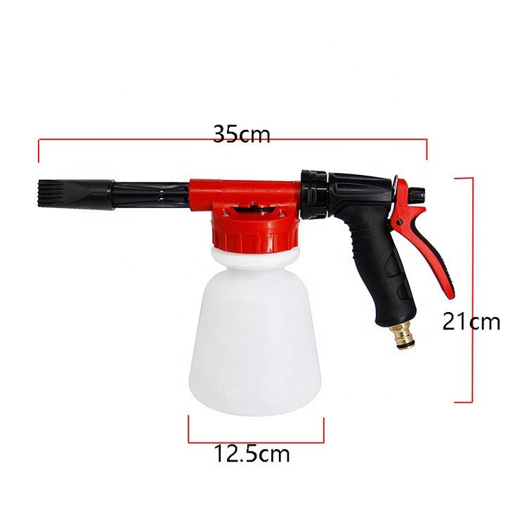 SF009 Low-Pressure Car Washer Foam Pot Multi-Function Garden Water Gun Foam Pot