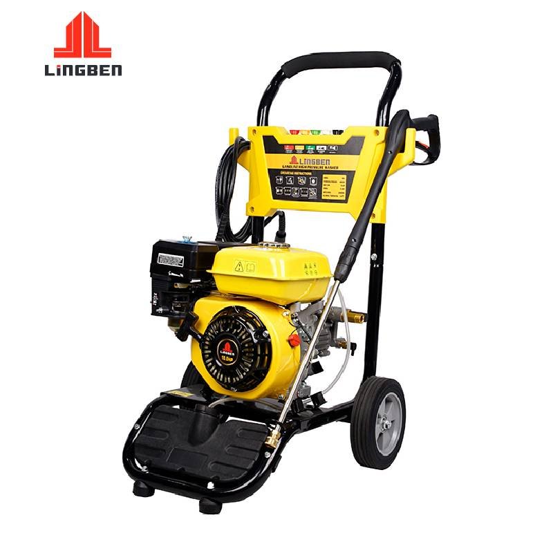 High Pressure Washer Gasoline Car Washer Petrol High Pressure Cleaner Equipment Washer New Design 7 5HP 15mpa 150bar Accessories