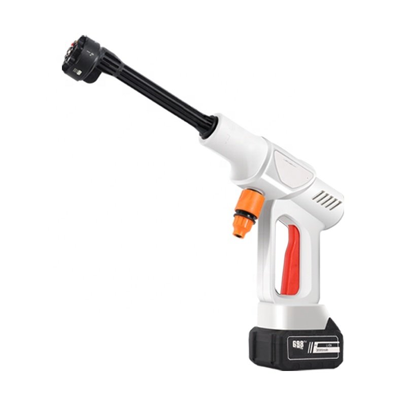 Cordless Portable High Pressure Electric Car Washer Gun With 21V Rechargeable Battery Power Washer